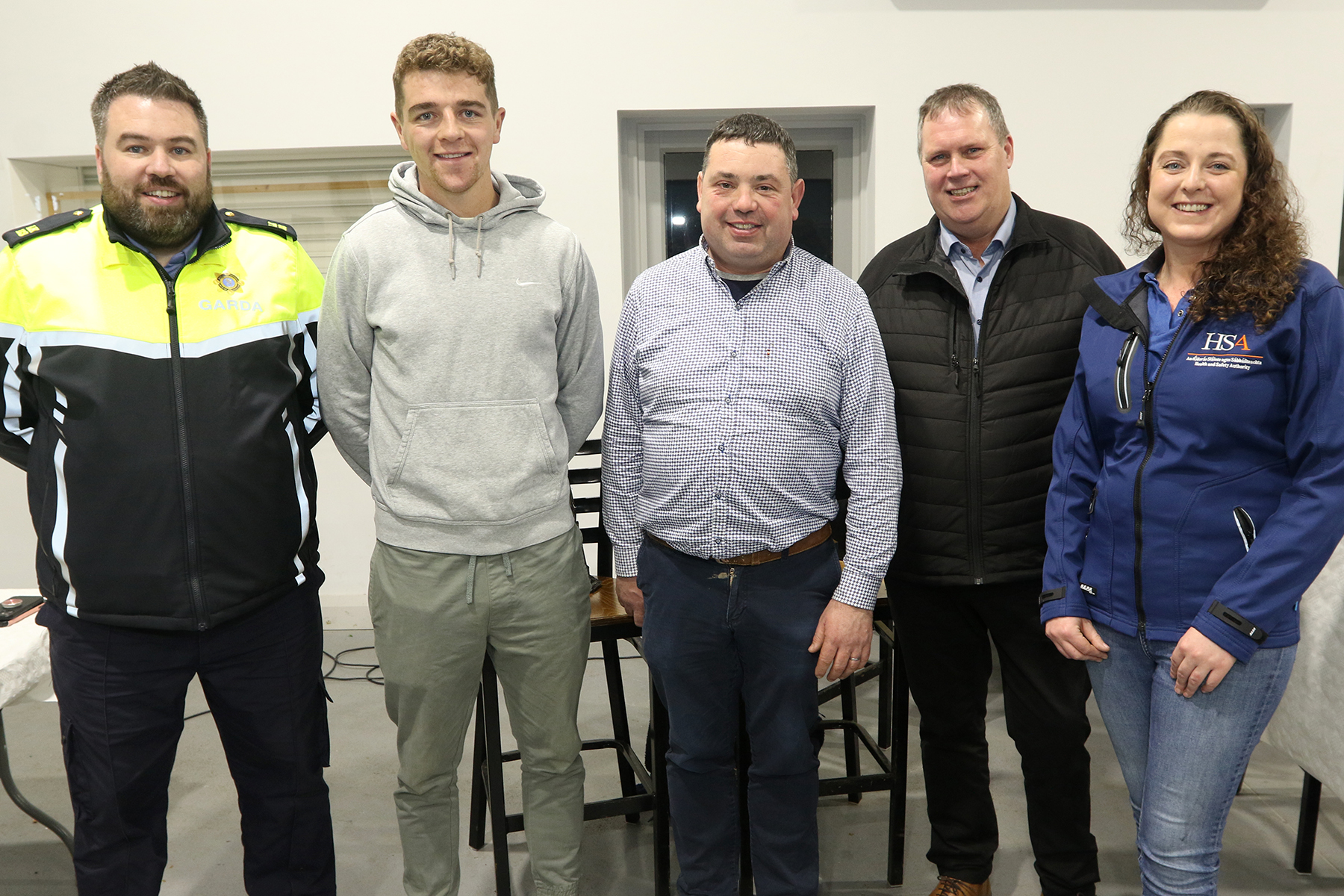 In Pictures Limerick hurler presents awards to tractor driving course