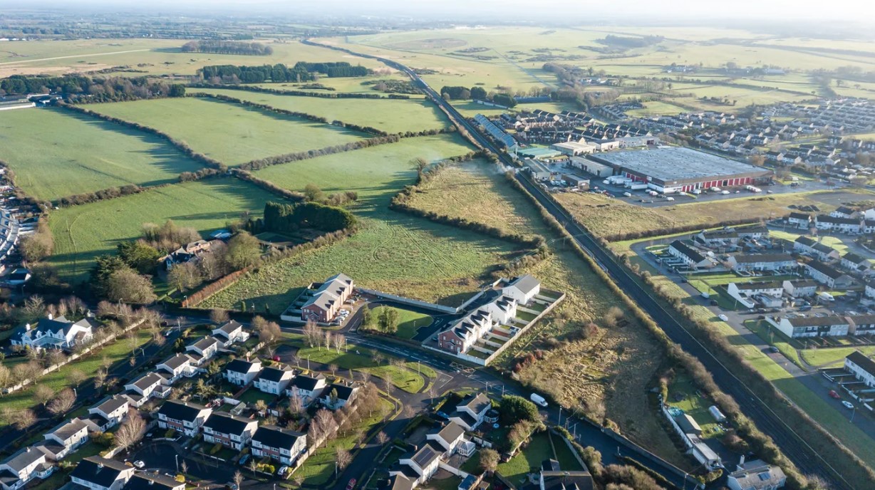 KILDARE Land with planning permission for 87 houses up for sale